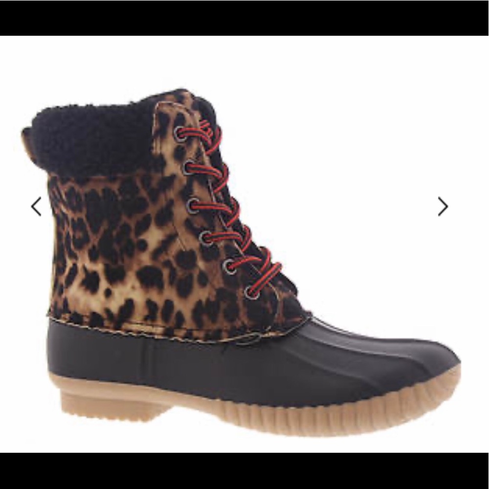 Report Ulrich Snow Boots, Leopard, Womens 6.5 M.
